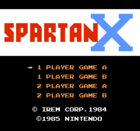 ファミコン版『スパルタンX』