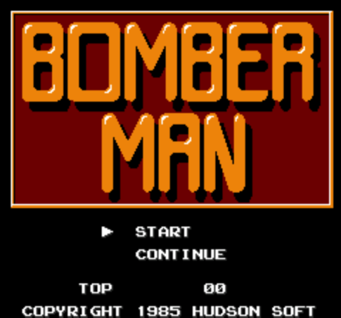 ファミコン版『ボンバーマン』