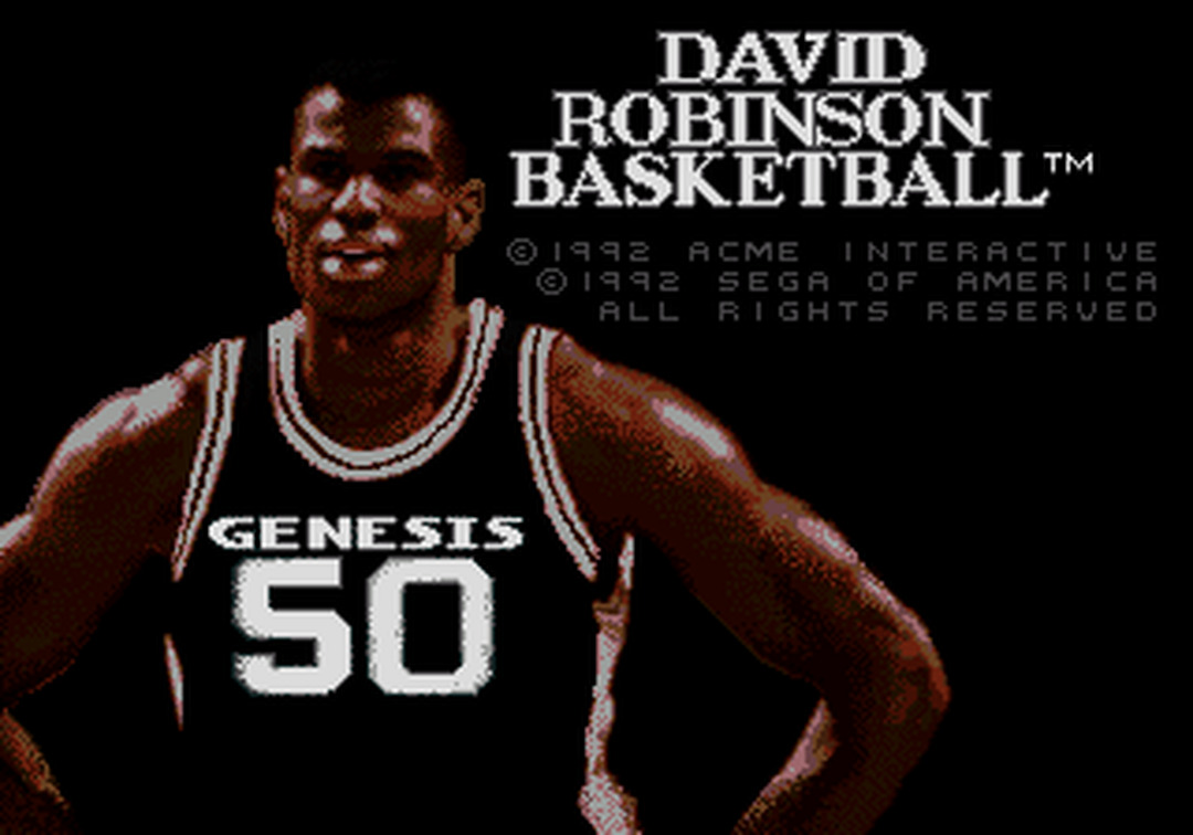 MD版『デビッド・ロビンソン バスケットボール』