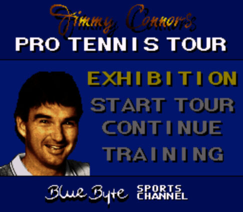 SFC版『ジミーコナーズのプロテニスツアー』