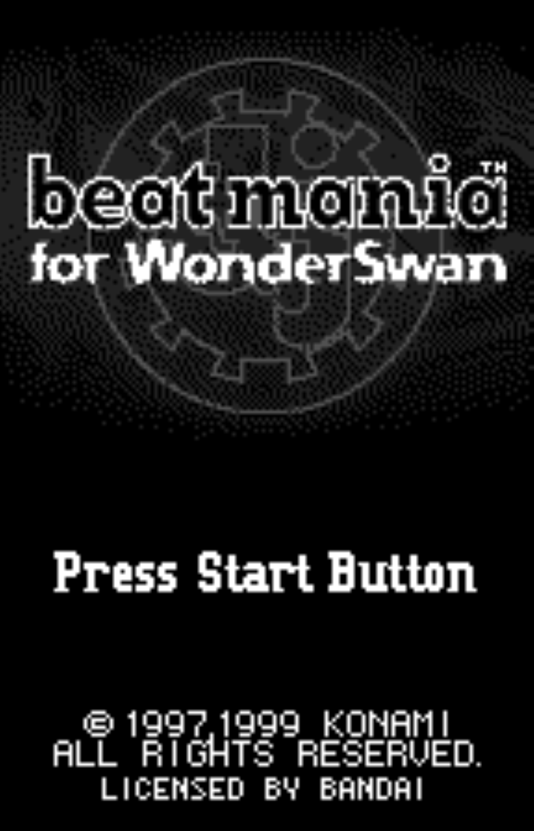 『beatmania for WonderSwan』