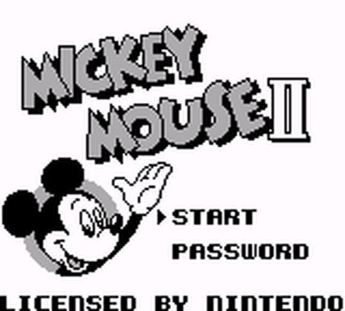 GB版『ミッキーマウス2』