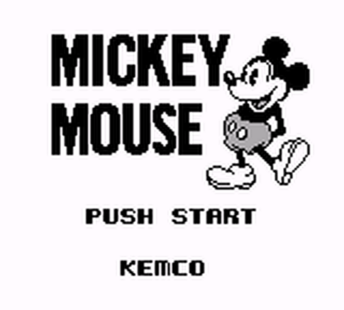 GB版『ミッキーマウス』