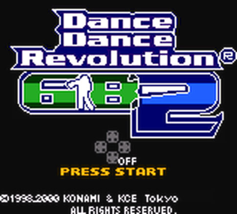 GB版『ダンスダンスレボリューションGB2』