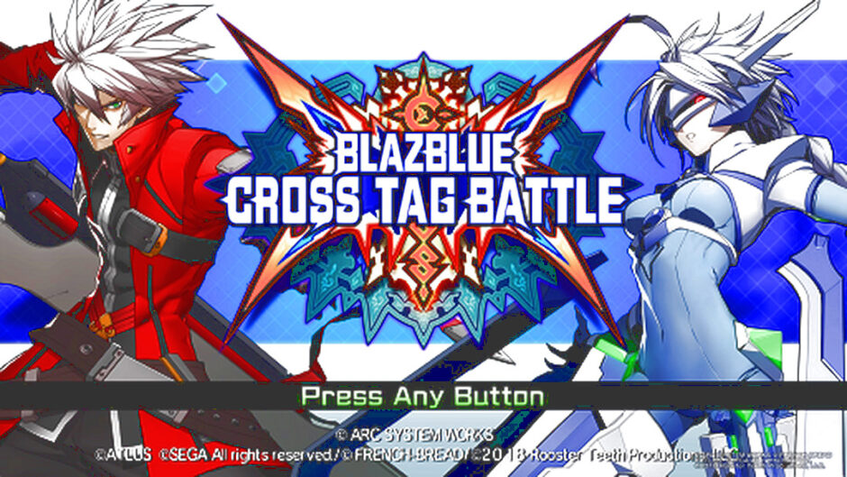 PS4版『BLAZBLUE CROSS TAG BATTLE』