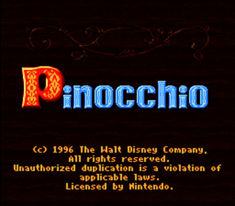 SFC版『ピノキオ』